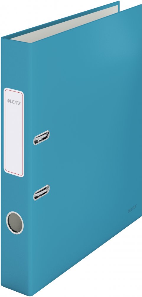 Segregator A4 Leitz 180°Cosy Soft Touch, 50mm, do 350 kartek, niebieski