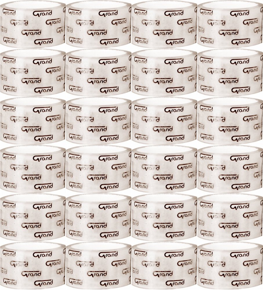 24x Taśma klejąca Grand, 24mm x 20yd, przezroczysty