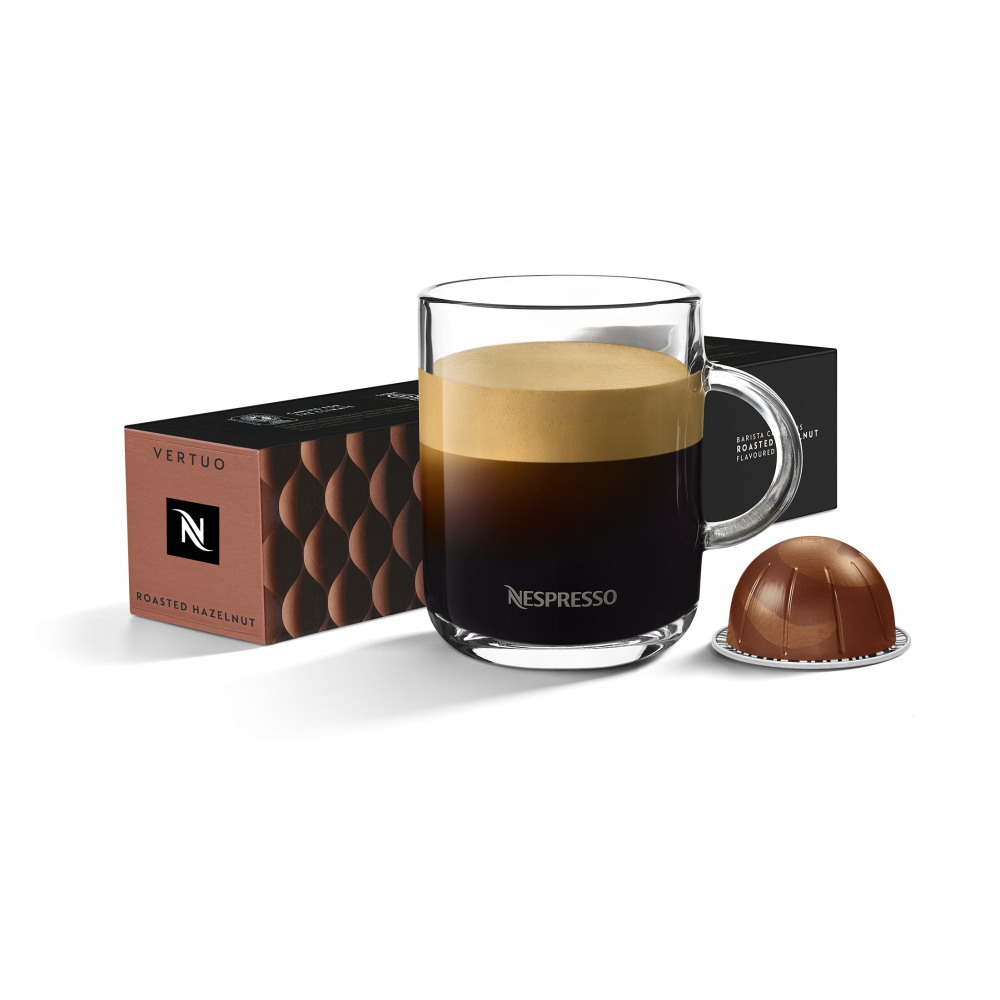 Kapsułki do ekspresu Nespresso Barista Creations Roasted Hazelnut (Hazelino Muffin), 10 sztuk