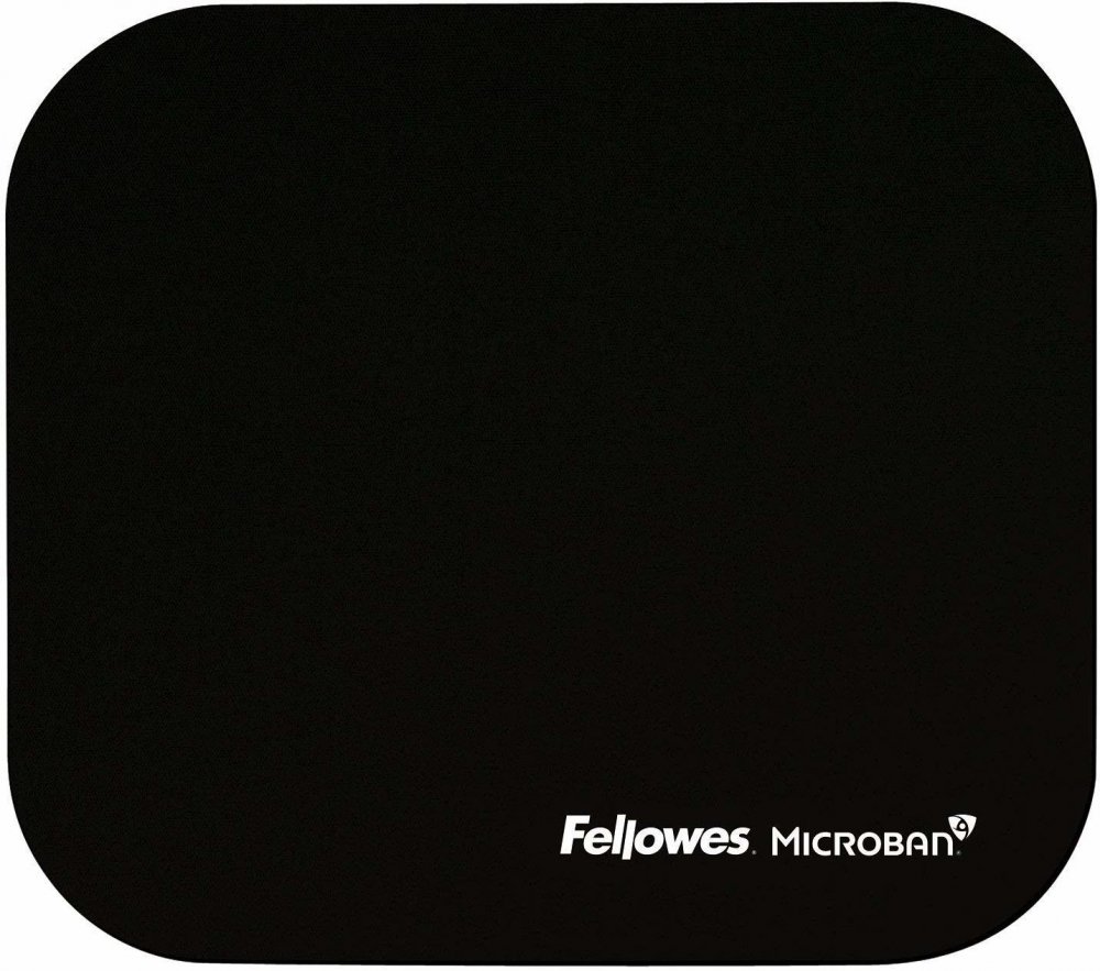 Podkładka pod mysz Fellowes Microban, 234x3x200mm, czarny
