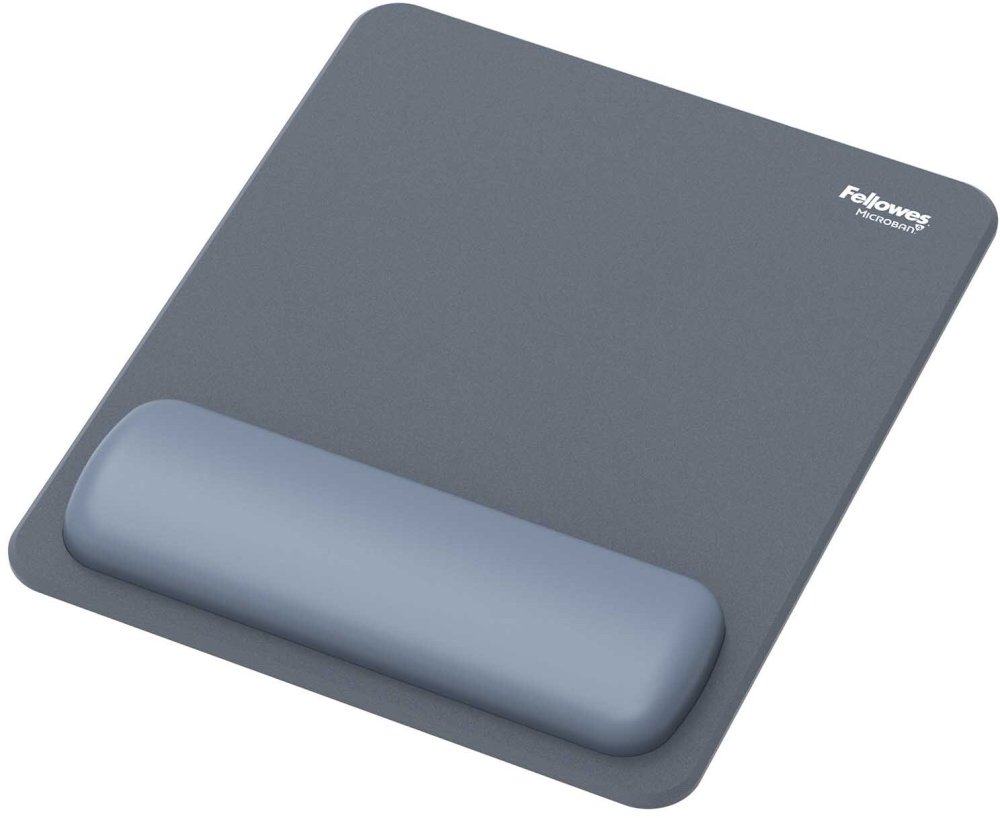 Podkładka pod mysz i nadgarstek Fellowes Breyta, 1.75x20x24cm, morski