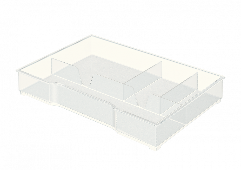 Organizer do pojemników z szufladami Leitz Plus WOW, przezroczysty