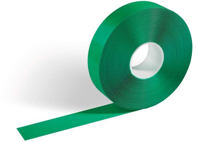 Taśma ostrzegawcza podłogowa Durable Duraline, 50mmx30m, zielony
