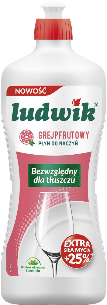 Płyn do naczyń Ludwik, grejpfrutowy, 900g