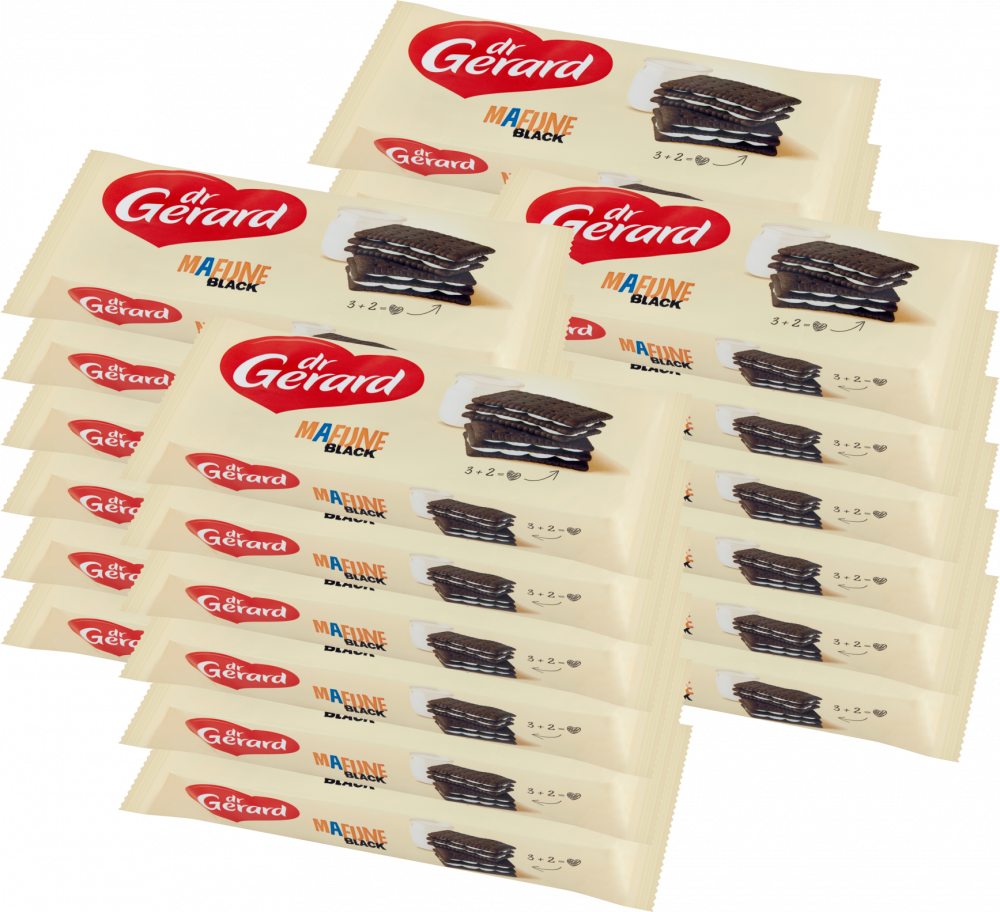 24x Ciastka Dr Gerard Mafijne, kakaowo-śmietankowy, 216g