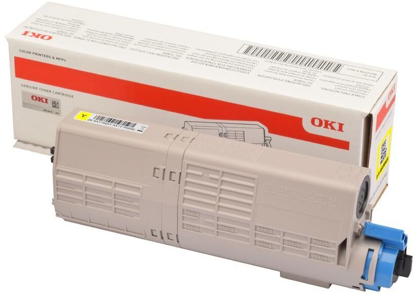 Toner Oki (46490401), 1500 stron, yellow (żółty)