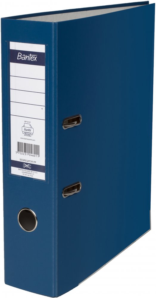 Segregator A4 Bantex XXL, 80mm, do 600 kartek granatowy