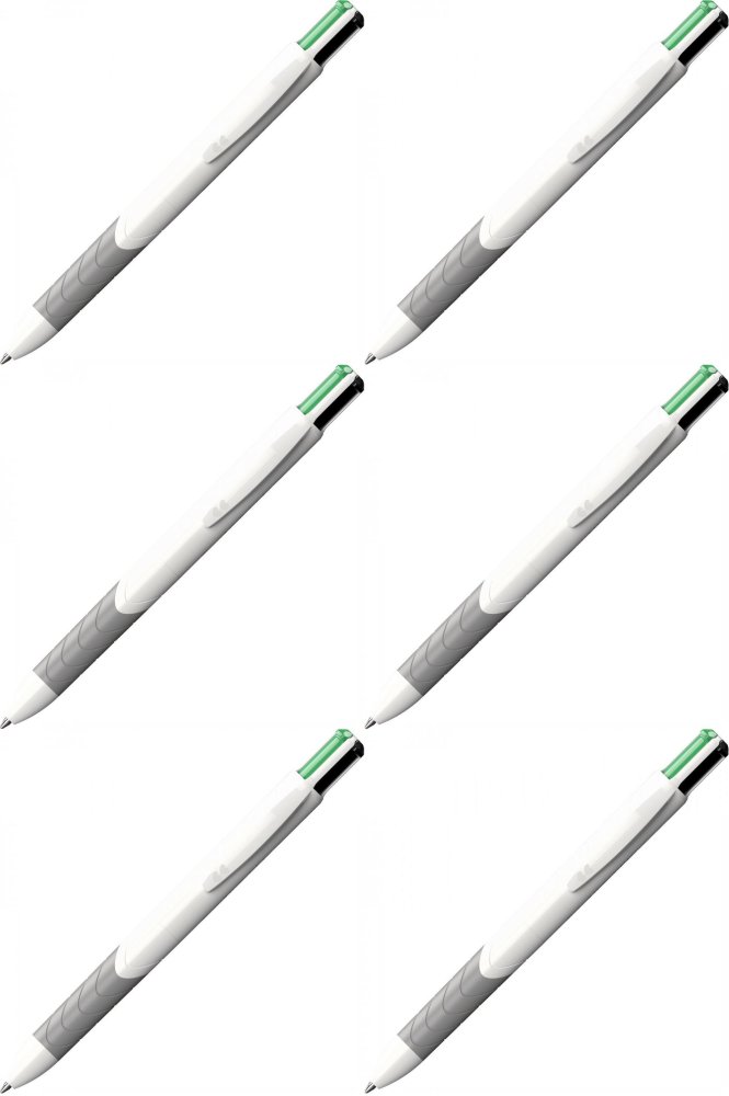 6x Długopis automatyczny Paper Mate InkJoy Quatro, 4 kolory, 1.0.mm, mix kolorów