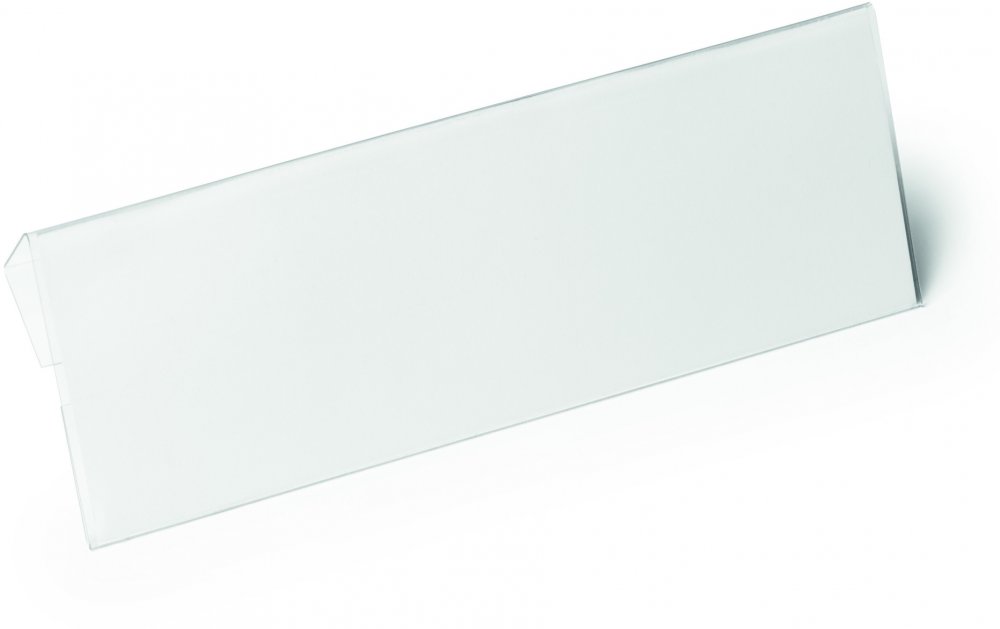 Kieszeń magazynowa Durable Hard Cover, z zakładką, 1/2 A5, pozioma, 10 sztuk, transparentny