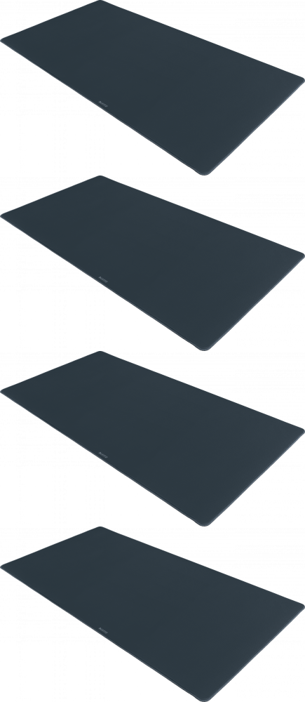 4x Podkład na biurko Leitz Ergo Cosy, 800x400mm, szary