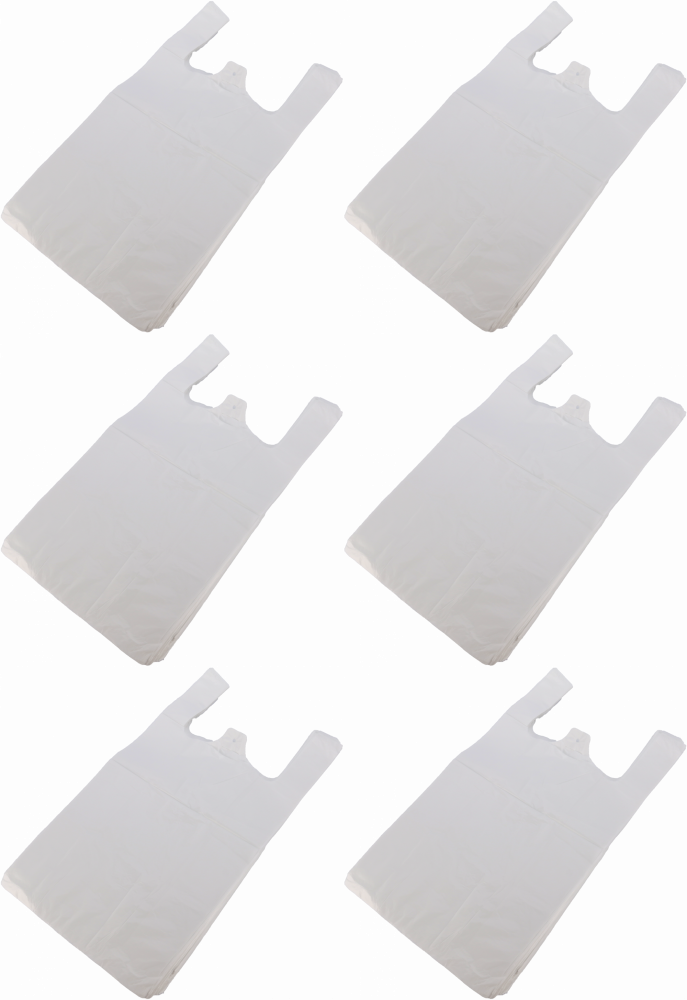 6x Reklamówki plastikowe Sarantis, mega, 37x80cm, 100 sztuk, bezbarwny