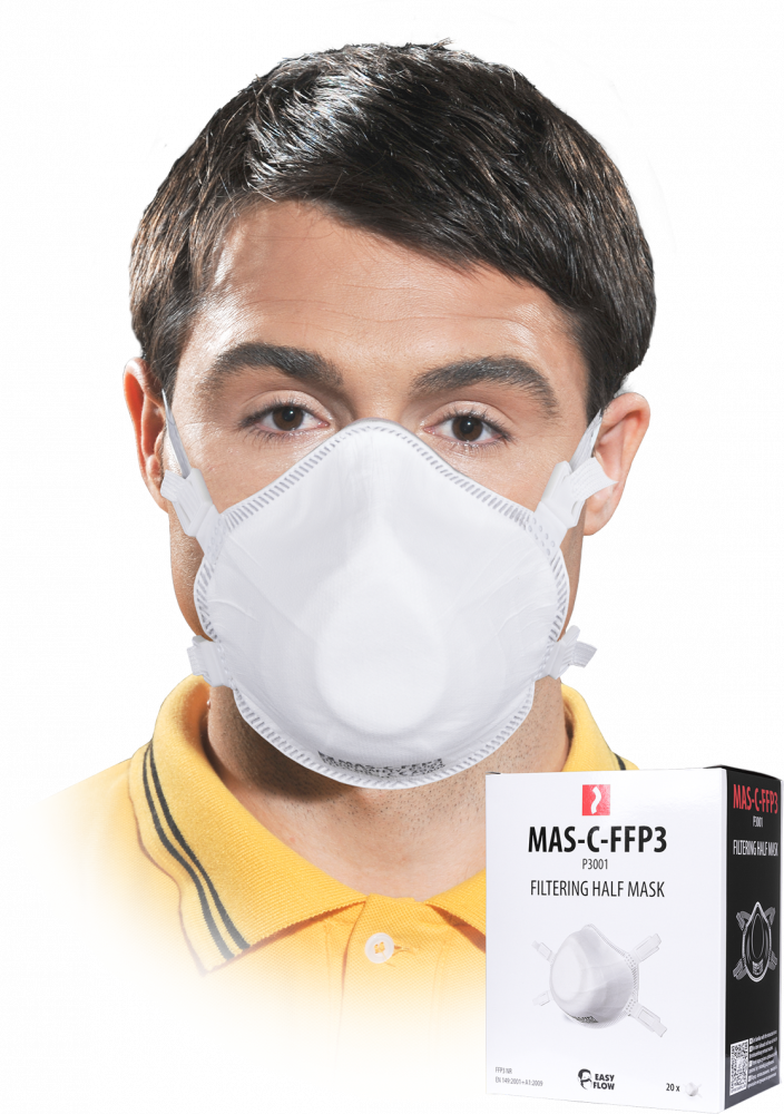 Półmaska przeciwpyłowa Reis Easy Flow MAS-C-FFP3, 1 sztuka