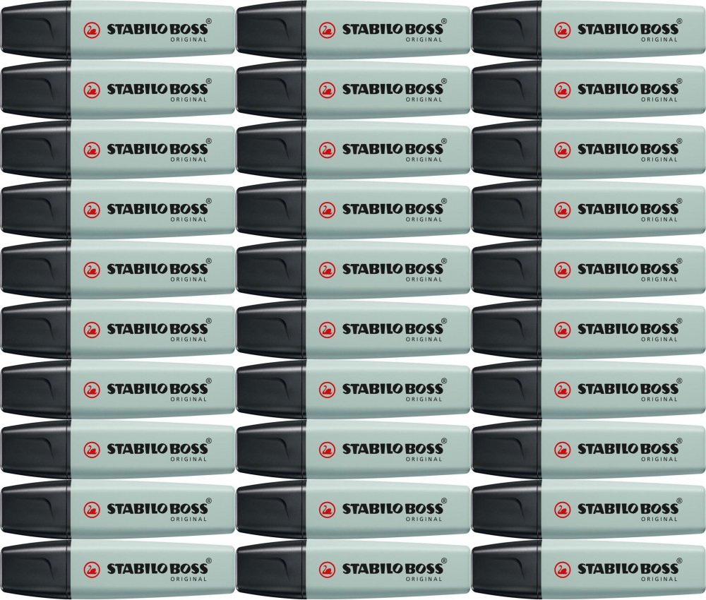 40x Zakreślacz Stabilo Boss Original Nature Colors Earth Green 70/163, ścięta, zieleń ziemista