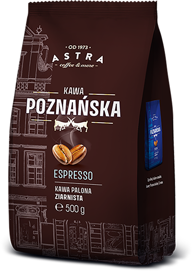 Kawa ziarnista Astra Poznańska Espresso, 500g