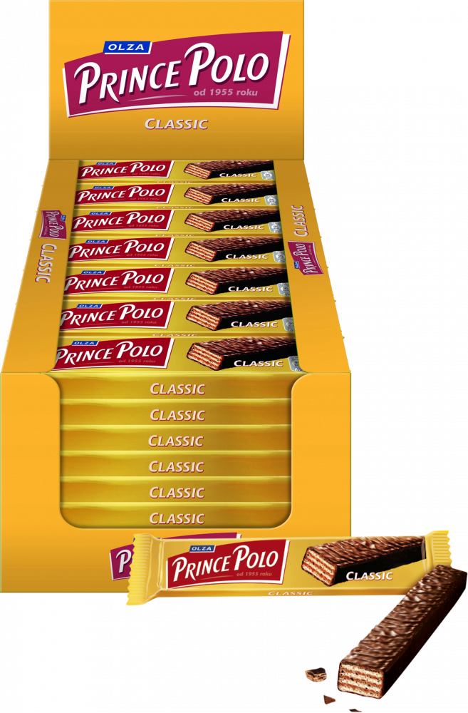 56x Wafel Prince Polo Classic, kakaowy, 17.5g
