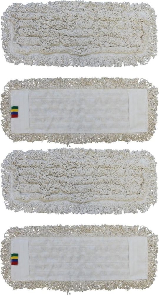 2x Mop z kieszeniami Merida Standard, bawełniany, 40 cm