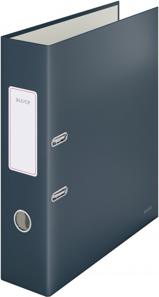 Segregator A4 Leitz 180°Cosy Soft Touch, 80mm, do 600 kartek, szary