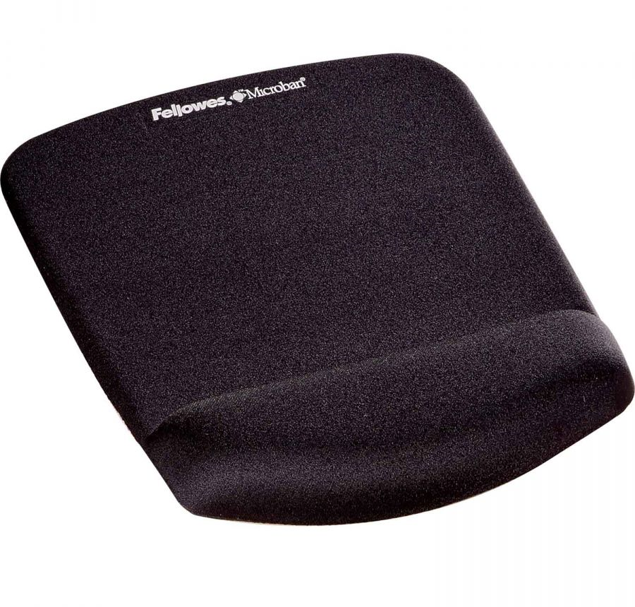Podkładka piankowa pod mysz i nadgarstek Fellowes PlushTouch, 200x245x20mm, czarny
