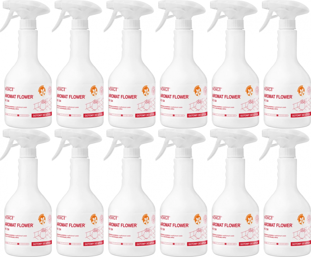 12x Odświeżacz powietrza Voigt VC124 Aromat Flower, 600ml