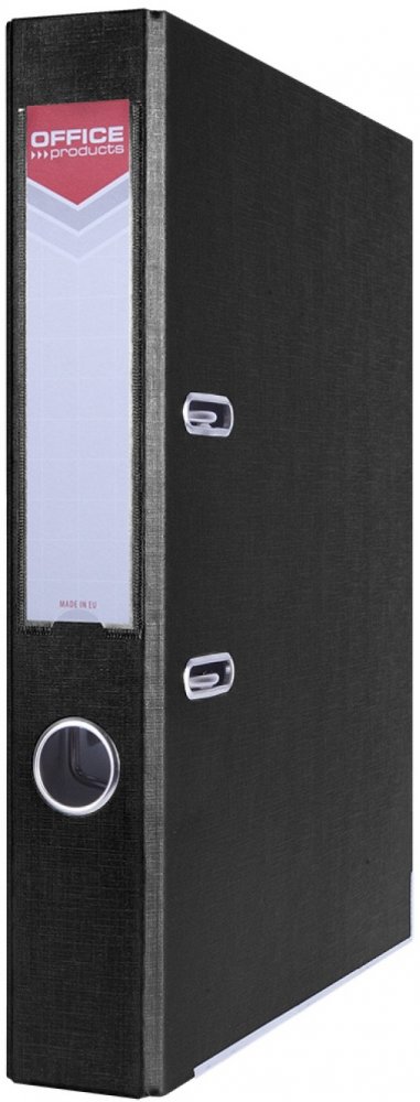 Segregator A4 Office Products Officer, z szyną, 55mm, czarny