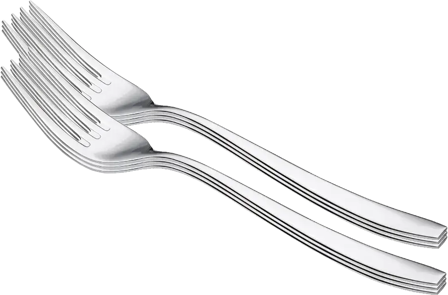 2x Widelec Altom Design Planet, 3 sztuki, srebrny