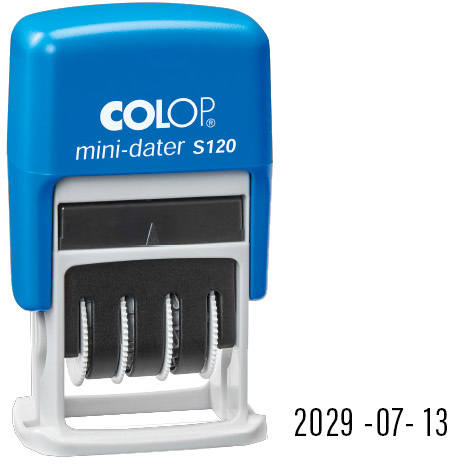 Datownik Colop, Mini Printer S120, wersja ISO, wkład czarny