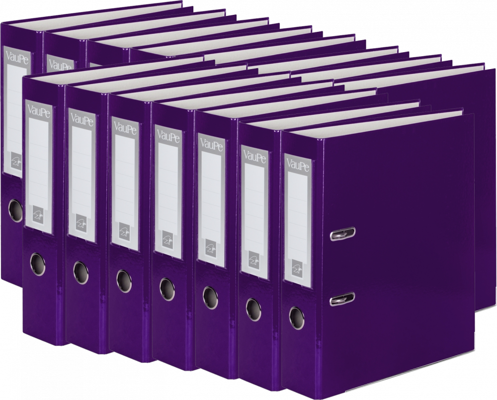 15x Segregator A4 VauPe FCK, 50mm, fioletowy