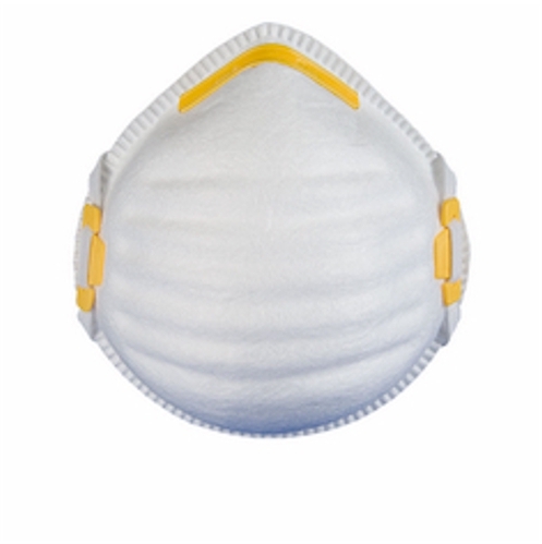 Półmaska filtrująca FilterService FS-17 FFP1, z żółtym klipsem nosowym, bez zaworka, żółty