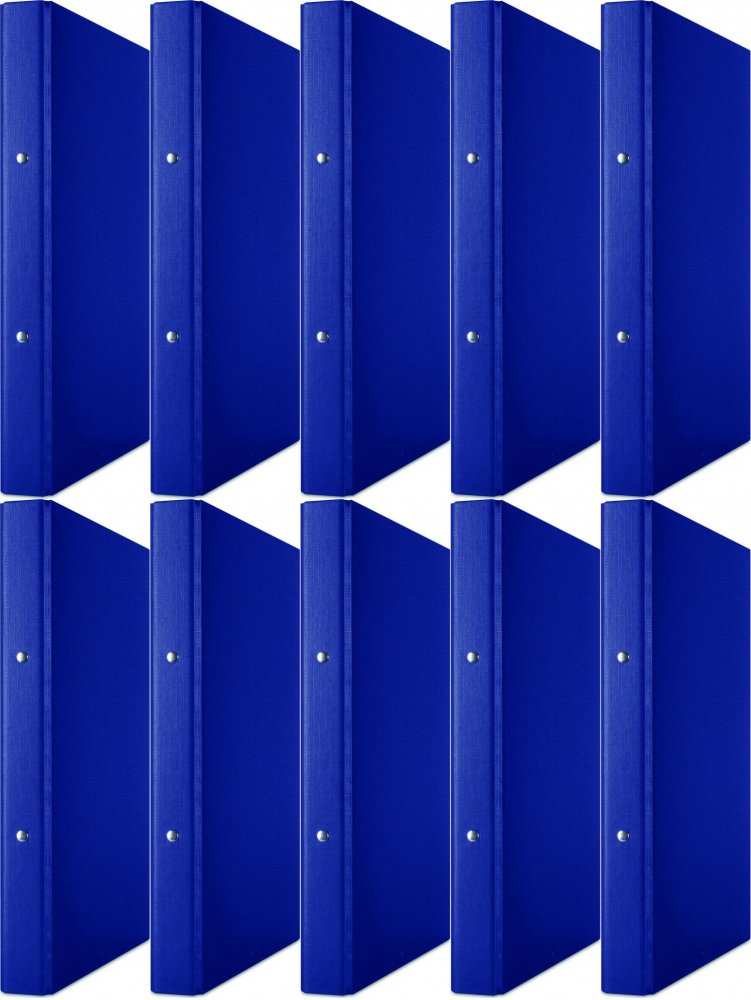 10x Segregator Donau, A4, szerokość grzbietu 35mm, 2 ringi, mix kolorów