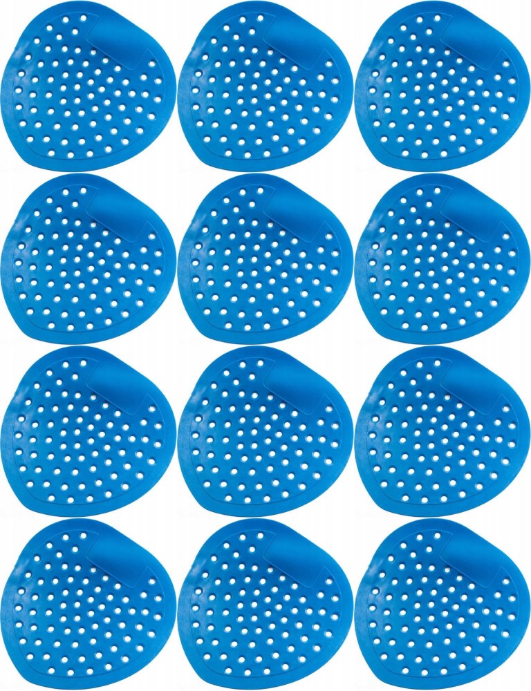 12x Wkład zapachowy do pisuaru Merida, niebieski, kwiatowy