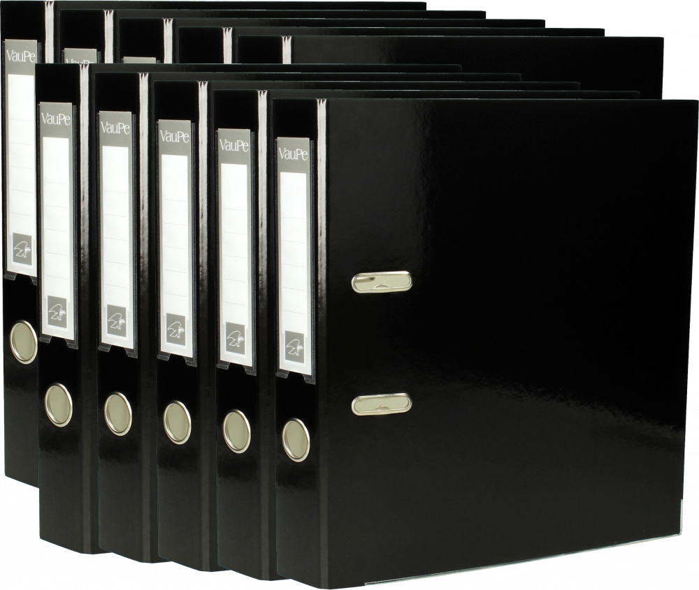 10x Segregator A4 VauPe FCK, 50mm, czarny