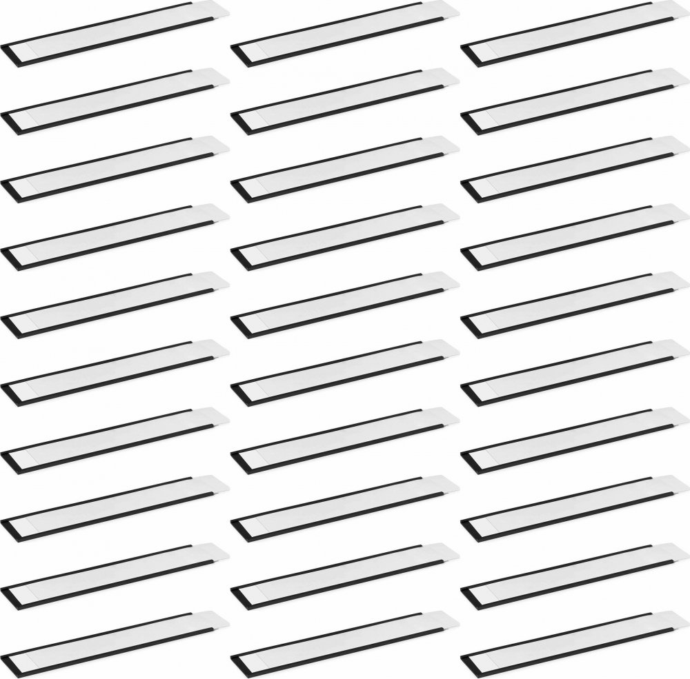 2x Listwa magnetyczna Durable C-profile, 40x200mm, 50 sztuk, antracytowy