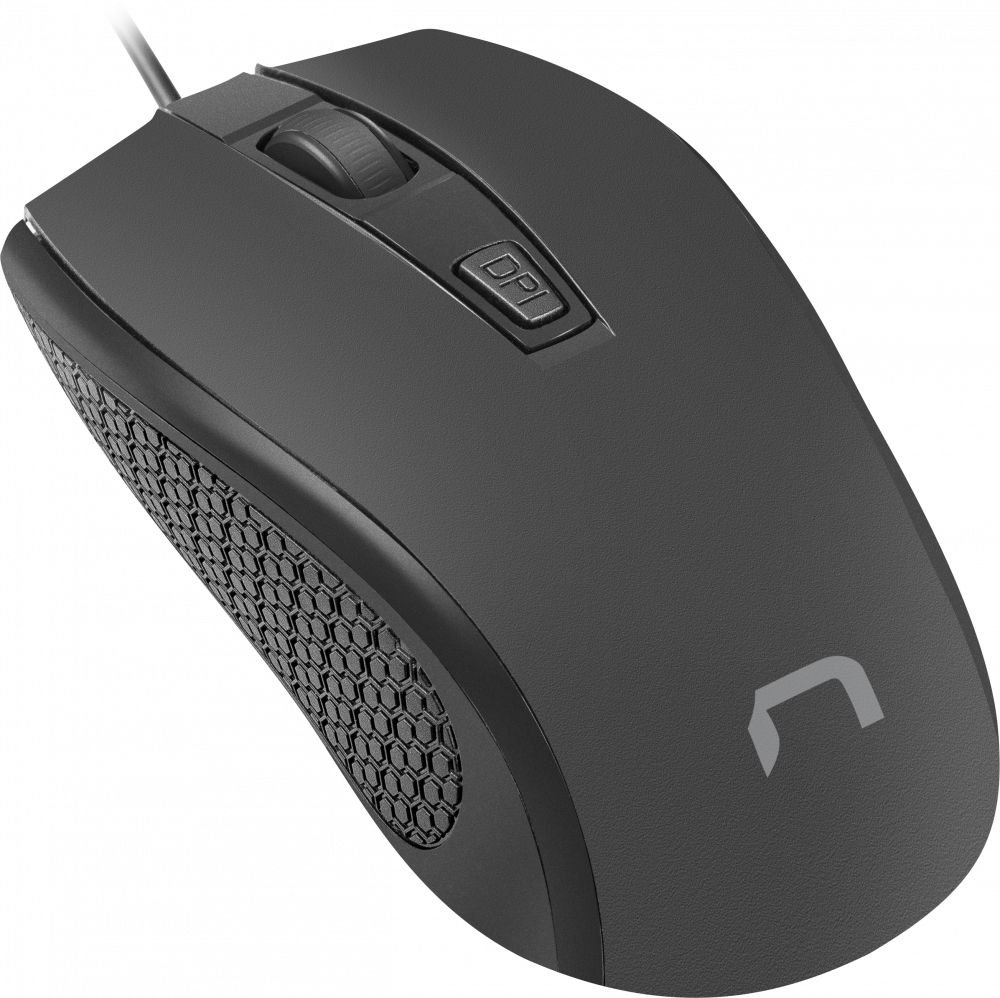 Mysz przewodowa Natec Hoopoe 2 NMY-1798, optyczna, czarny