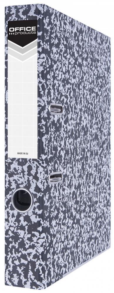 Segregator A4 Office Products Archiv, z szyną, szerokość grzbietu 55mm, szary