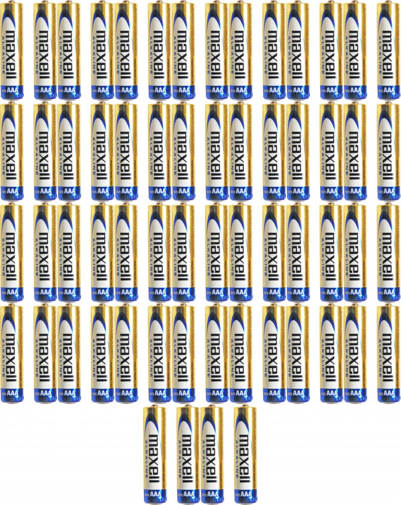 40x Bateria alkaliczna Maxell, AAA, 2 sztuki