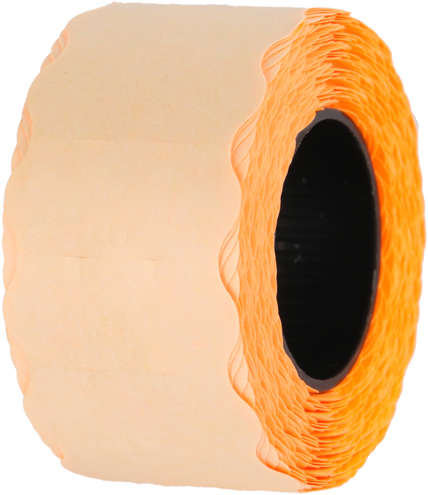 Taśma do metkownicy Studio Cen, HMTC 800 etykiet, 26x12mm, pomarańczowy