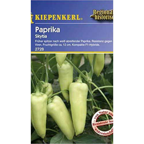 1 pac, Ardei capia Skytia F1 Kiepenkerl - Semințe: Mod de ambalare: 1 pac