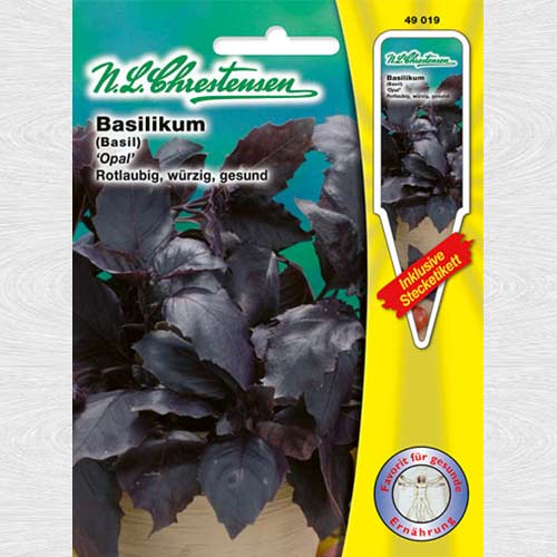 1 pac, Busuioc Opal - Semințe: Mod de ambalare: 1 pac