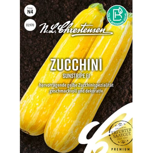 1 pac, Dovlecel zucchini Sunstripe F1 - Semințe: Mod de ambalare: 1 pac