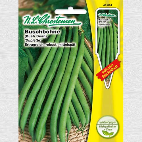 1 pac, Fasole Dublette - Semințe: Mod de ambalare: 1 pac