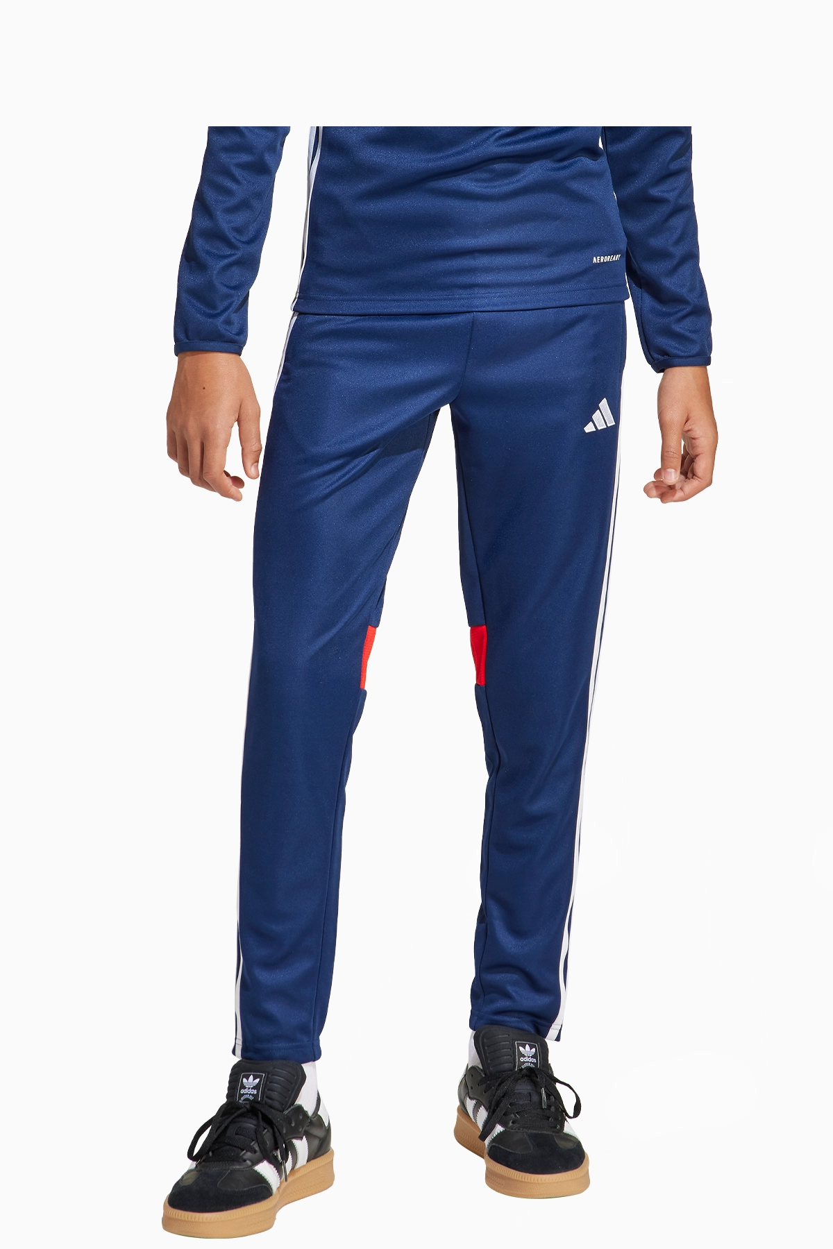 Spodnie adidas Tiro 25 Essentials Training Junior - Granatowy