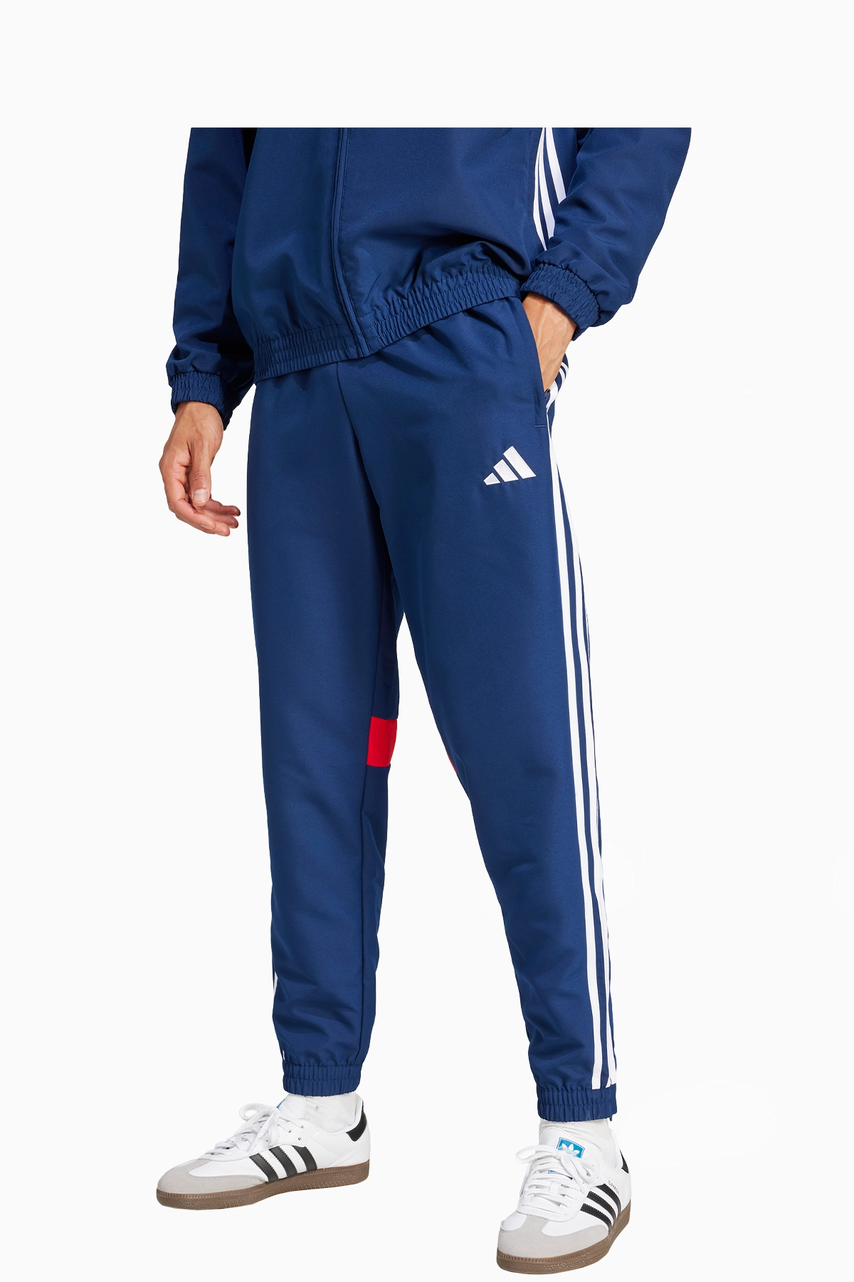 Spodnie adidas Tiro 25 Essentials Woven - Granatowy