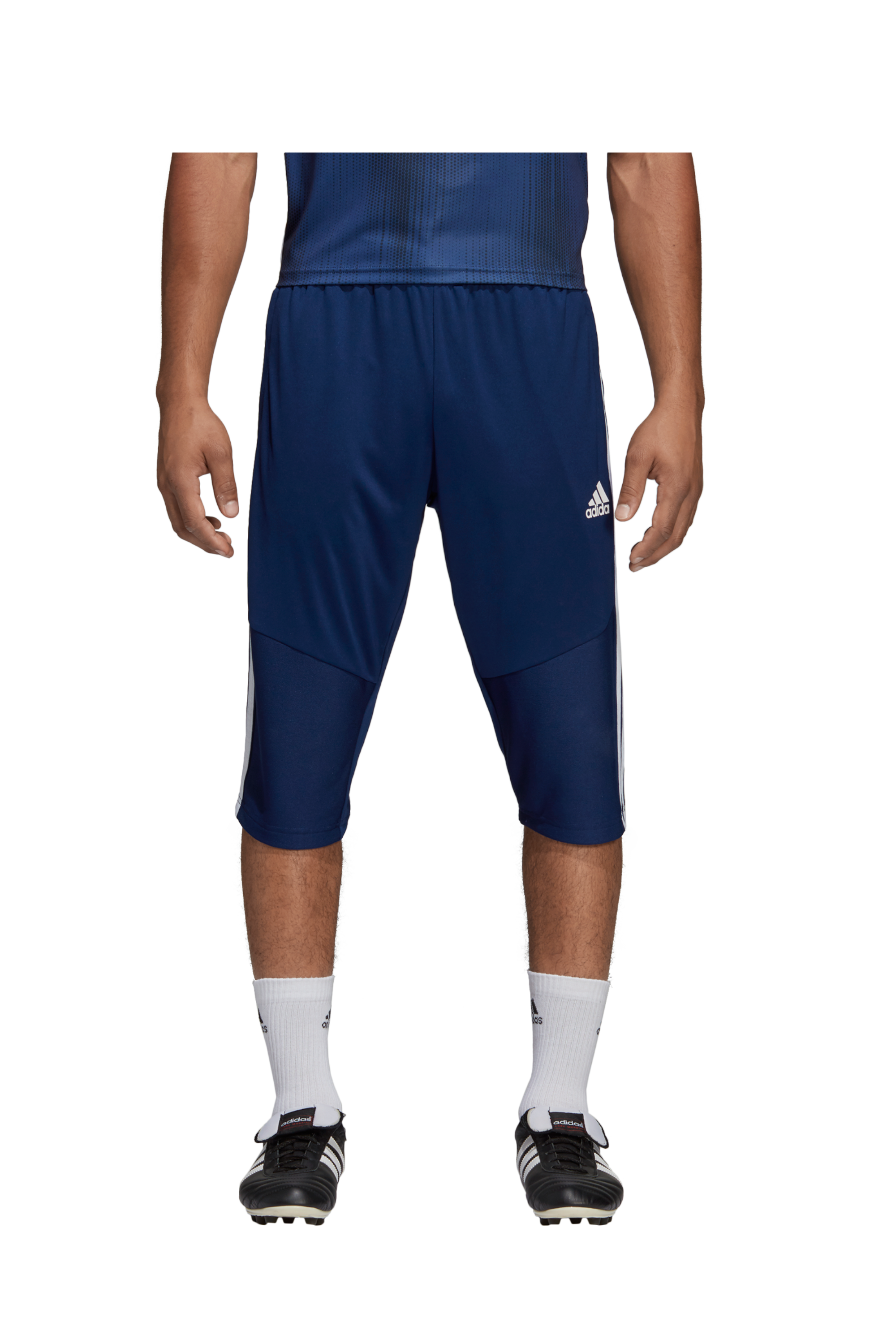 Spodnie adidas Tiro 19 3/4 - Niebieski