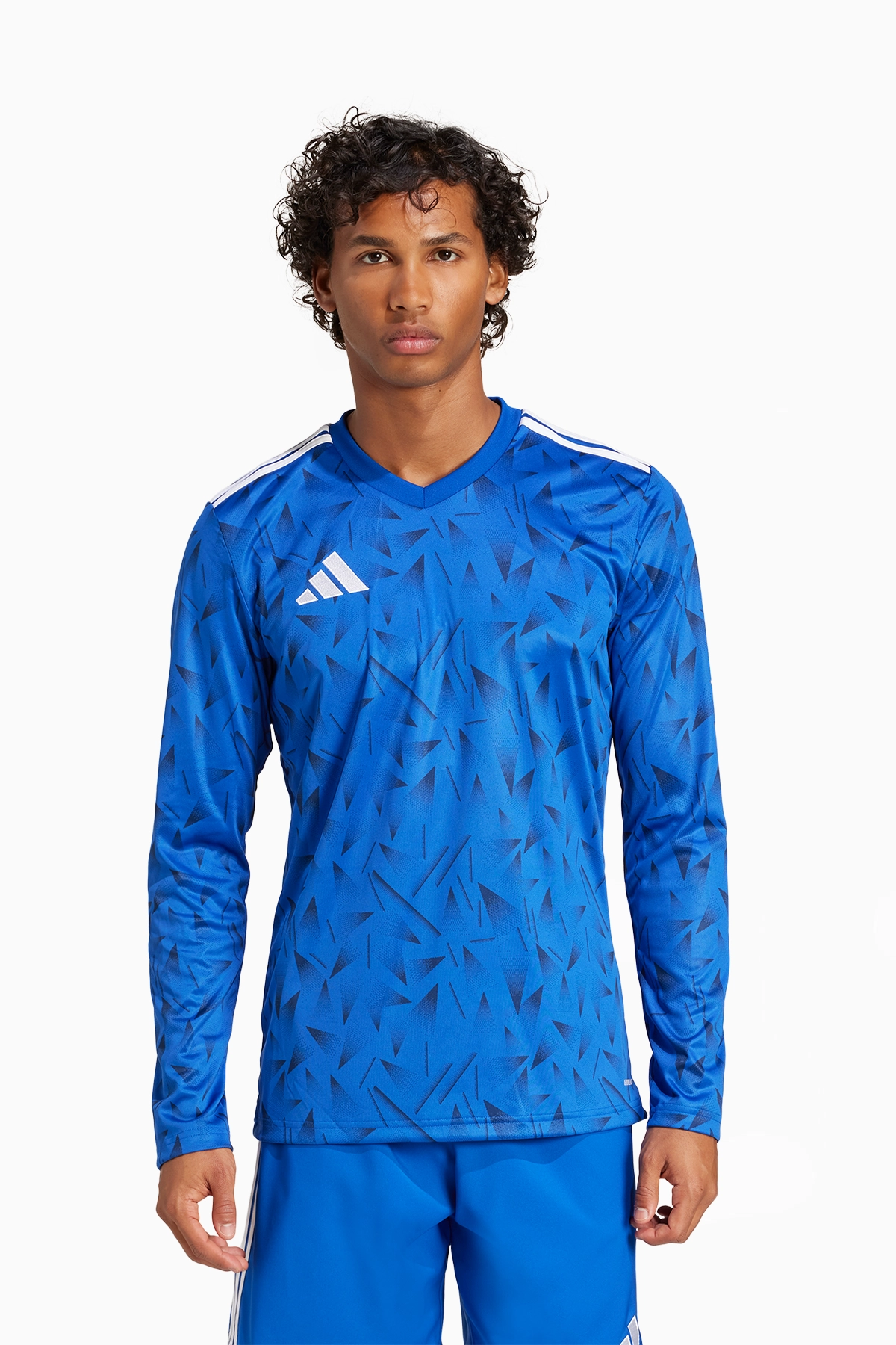 Koszulka z długim rękawem adidas Team Icon 25 - Niebieski