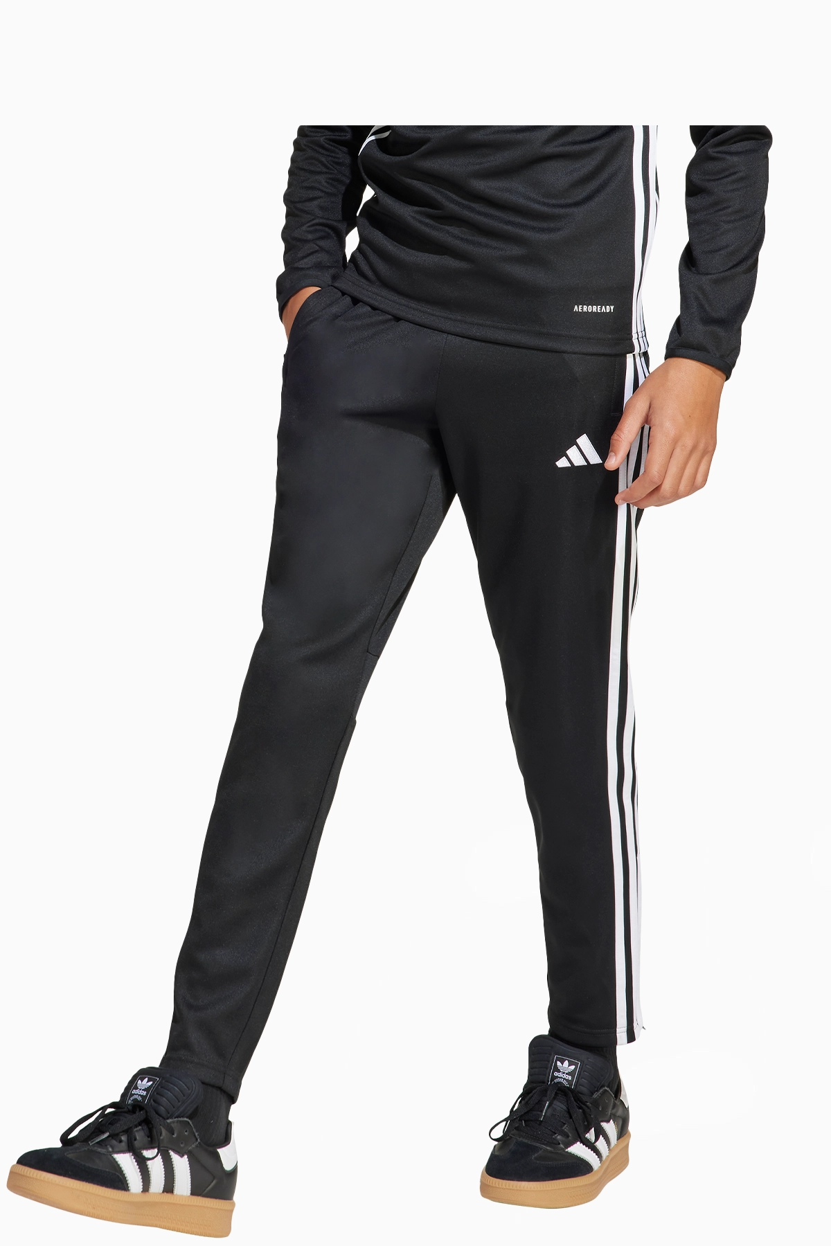 Spodnie adidas Tiro 25 Essentials Training Junior - Czarny