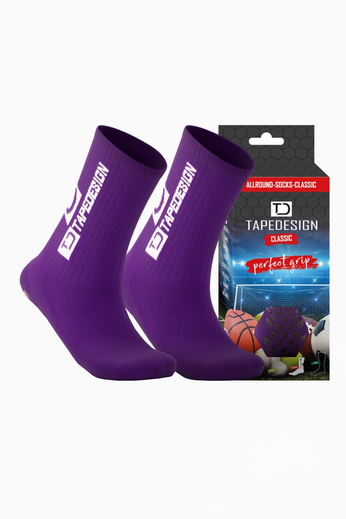Skarpety Tapedesign - Fioletowy
