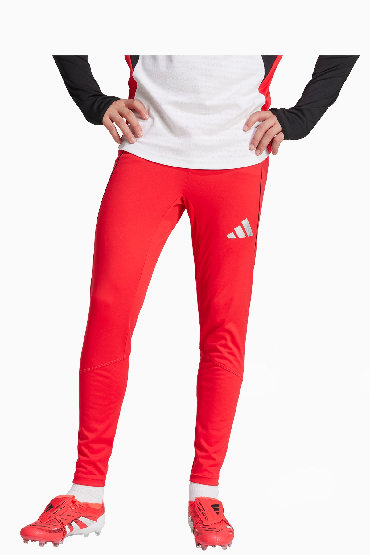 Spodnie adidas Tiro 25 Pro Training - Czerwony