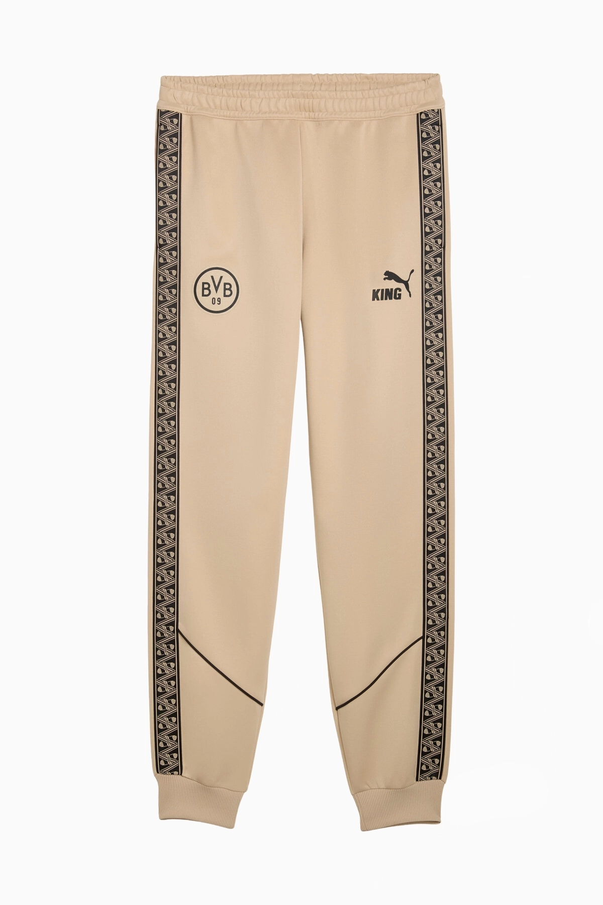 Spodnie Puma Borussia Dortmund 25/26 KING Anthem - Beżowy