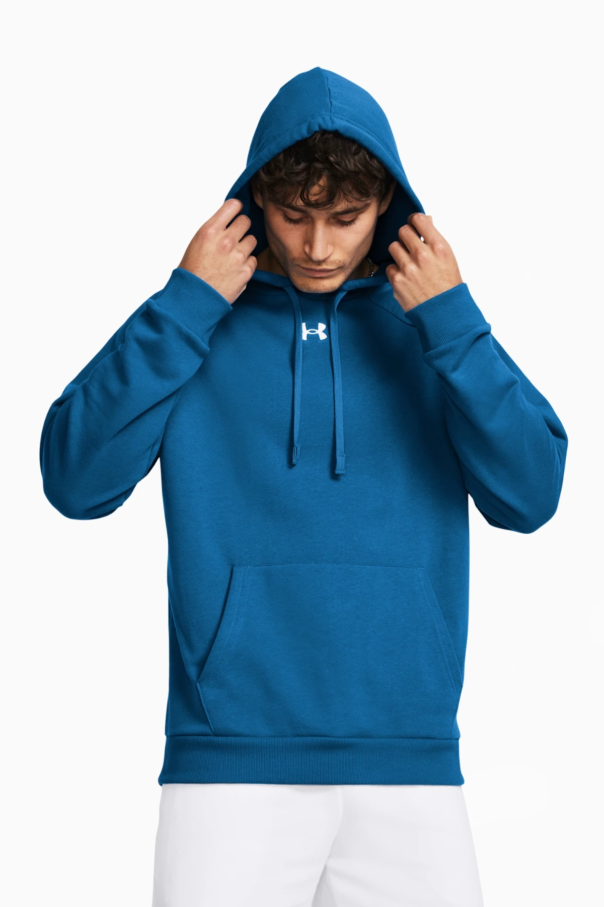 Bluza z kapturem Under Armour Rival Fleece - Niebieski