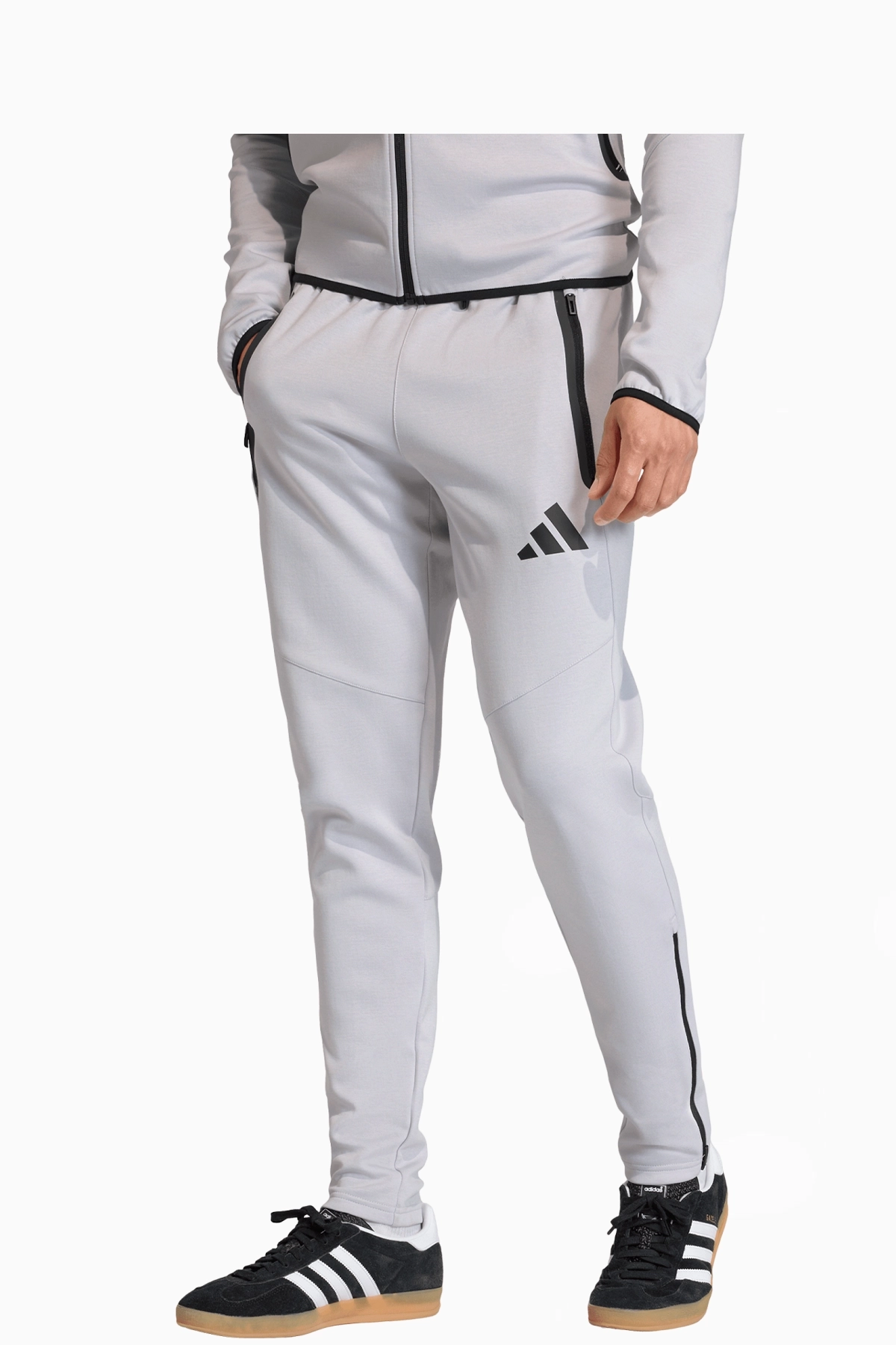 Spodnie adidas Tiro Travel Sweat - Szary